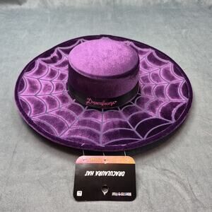 Monster High Draculaura Hat Purple Spirit Halloween Costume Cosplay New